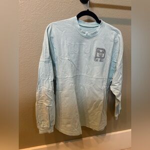 Disney World spirit jersey, mint sparkle, size S.